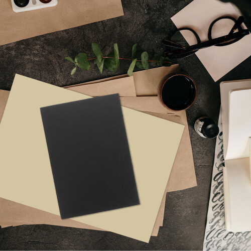 Blank Sketchbook Con Carta Spessa In Kraft Per E Schizzo 2