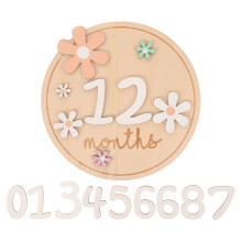 Set Baby Milestone Per Mesi Segni Annunci