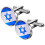 3 Paia Con Manicotto E Decorazione Israele 3