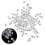 100 Pezzi Chiusure In Trasparente ( ) 3