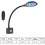 Fish Tank Light Model Y200 With Remote USB DC5V Power Remote-Controlled Aquarium Lighting 2
