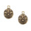 2 Pezzi Pendente In A Forma 5
