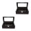 2Pcs Expositora De Para Relógios Com 3 Divisórias Portátil 6