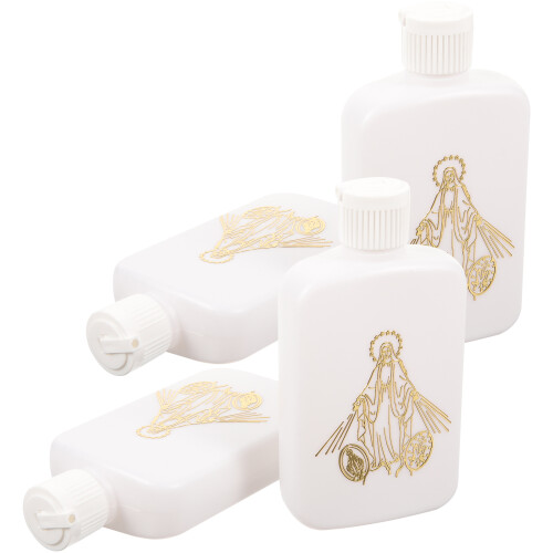 4 Frascos Vazios Para Católicos Cristãos