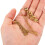 3Pcs Suporte Para Colar De Cristal Ajustável Com E Cordão 4