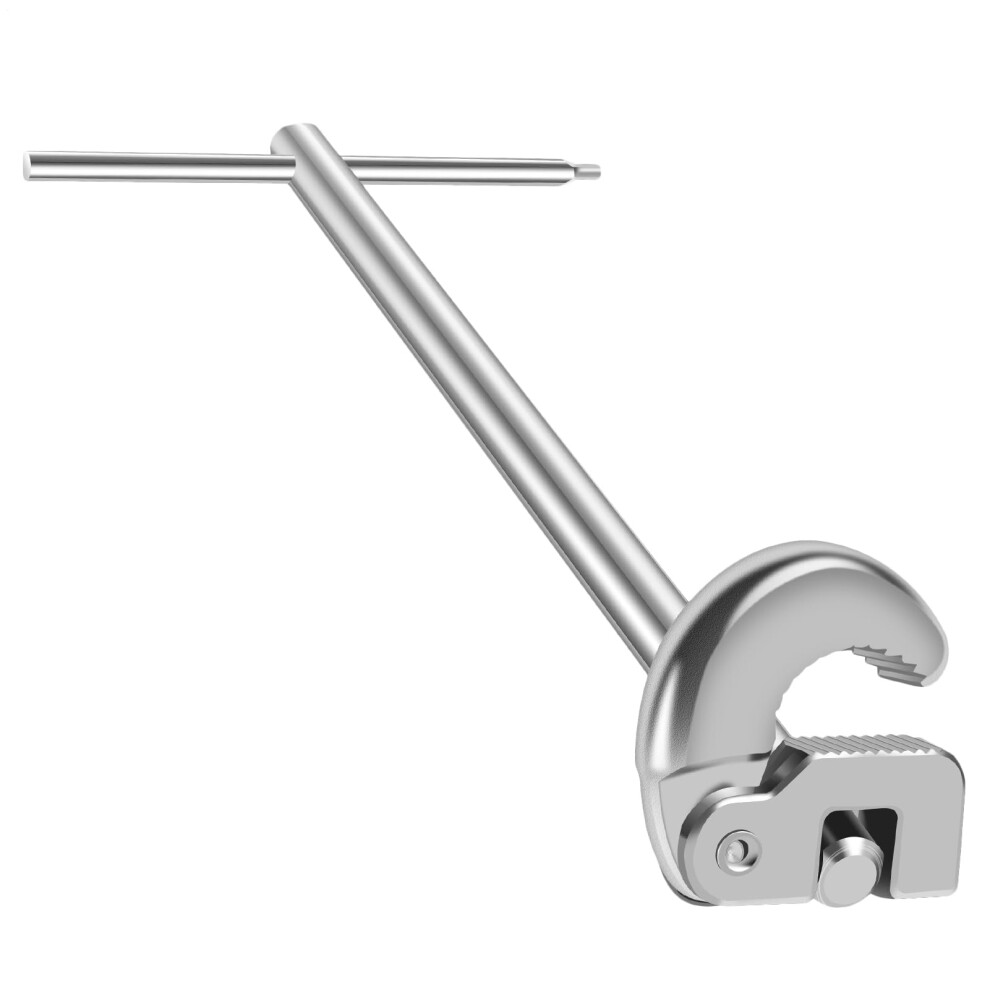 Sink Wrench Plumbing Spanner Multifunctional Disassembly Tool For Kitchen, Sewer, Bathroom, Bathtub, Garden Silver 9067246462970
