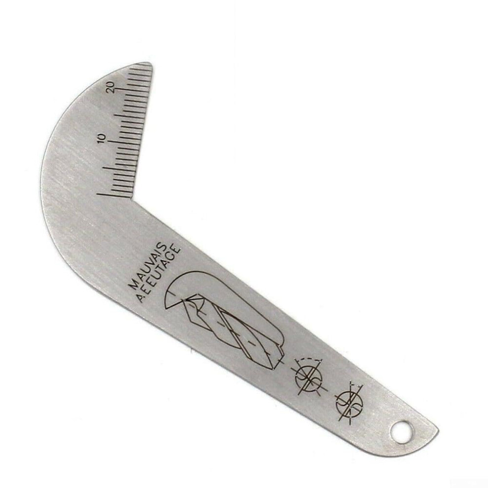 Stainless Steel Double Sided Angle Measurement Tool For Drilling At 118 Degrees 118 Degree Angle Gauge 9067246463045