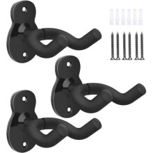 2024 3 Pack Guitar Wall Hooks, Guitar Wall Hook Holder
