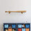 Baseball Bat Wall Mount Rack Horizontal Display Brackets With Felt Liner Display Case 2
