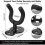 2024 3 Pack Guitar Wall Hooks, Guitar Wall Hook Holder 2
