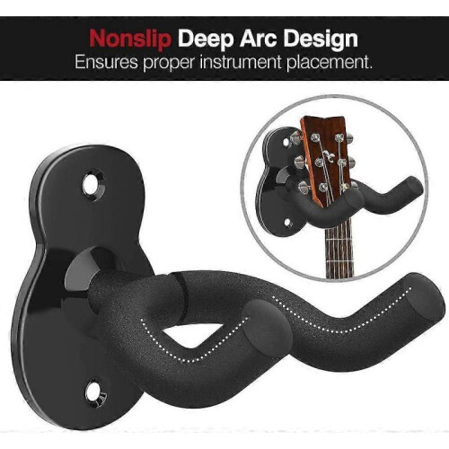 2024 3 Pack Guitar Wall Hooks, Guitar Wall Hook Holder 2