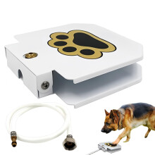 Outdoor Dog Water Fountain, Paw Activated Drinking Fountain, Adjustable Pressure Pet Water Dispenser For Patio Garden