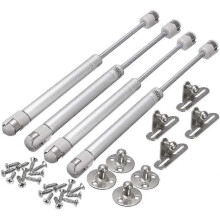 Gas Lift Strut, Kitchen Cupboard Wardrobe Cabinet Door Pneumatic Support Gas Spring Strut Damper Hinge with 100n for Flap Fittings Soft Closing Stay