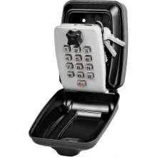 Key Box Wall Mounted Large Key Box Secure Waterproof Outdoor Key Box with 12 Code Rustproof Weatherproof Heavy Duty Key Safe for Home School Office Fa