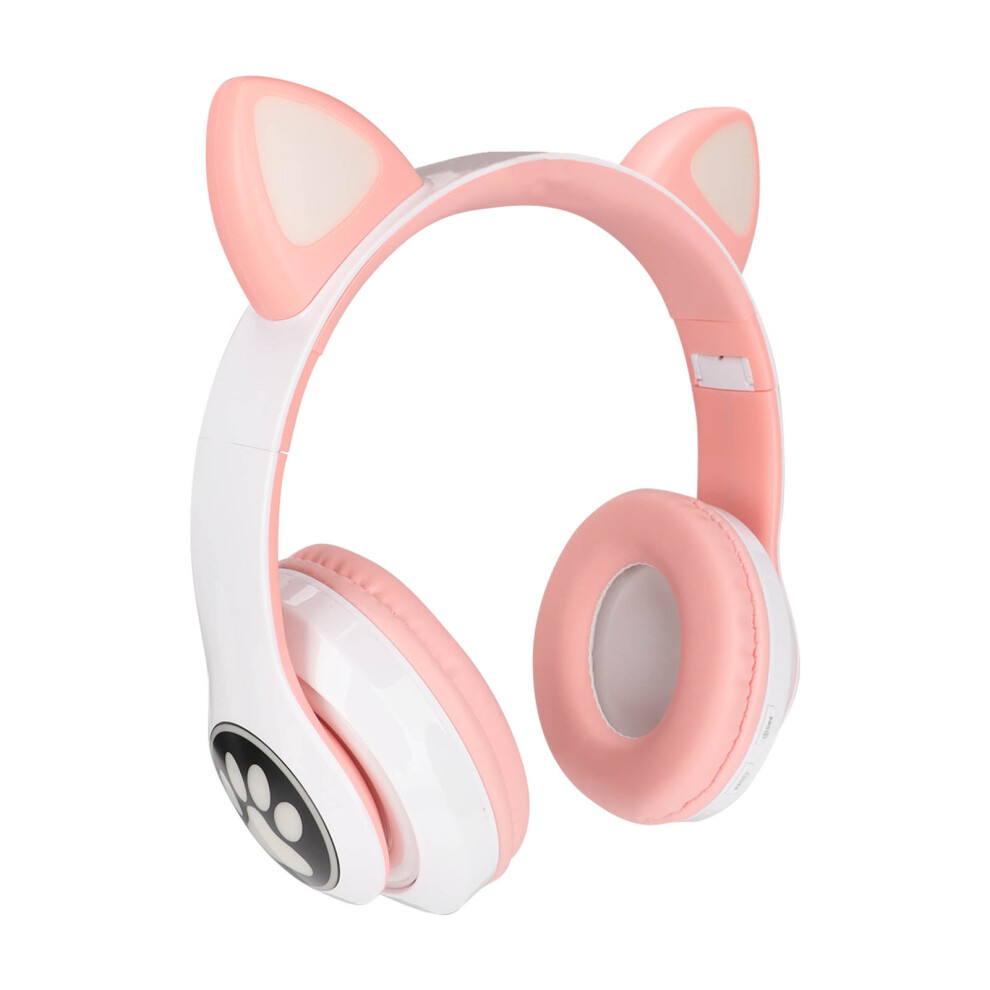 Kids Bluetooth Headphones, 40Mm Speakers, 128Mb-32Gb, Pink/White 8471357371235