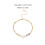 Tobillera Para Mujer De Inoxidable Con Y Ajustable 3