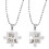 2 Pièces Puzzle Pendentif 1