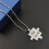 2 Pièces Puzzle Pendentif 6