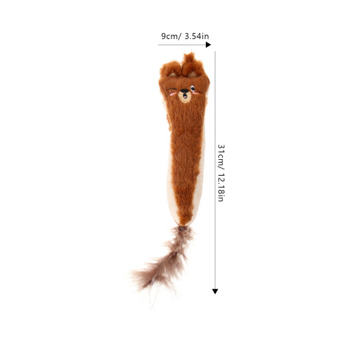 Peluche Souris Avec À Chat Papier Bruissant Pour 1