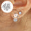 100 Pezzi A Clip Perforazione Per E 8