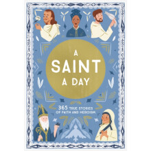 A Saint a Day by Meredith Hinds Hardcover Book