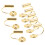 10 Pezzi Clip Convertitore Per Senza 1