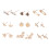 9 Pares Pingente Decorativo 3