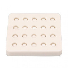 Queen Bee Rearing Mold Silicone 20 Cups Beeswax Mold Beekeeping Bee Cell Cup for Garden
