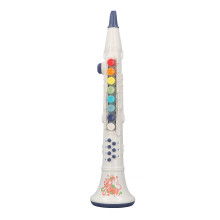 Kids Clarinet Toy, Adjustable Volume, Educational Plastic Musical Instrument