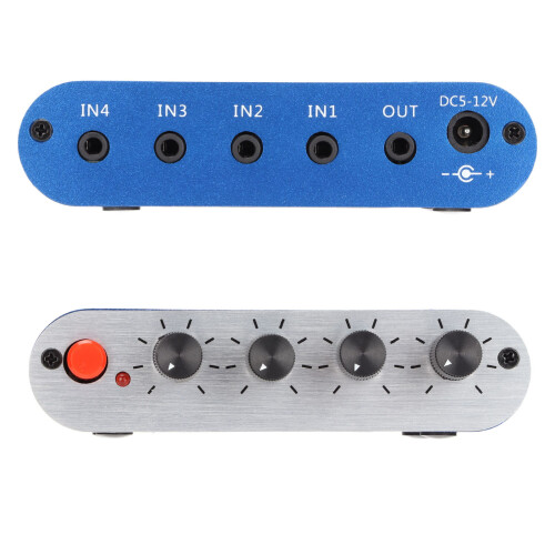 4-to-1 Sound Selector: PC/Mobile Compatible Durable Design 2
