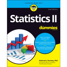 Statistics II For Dummies by Deborah J. Rumsey Paperback Book