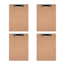 A 4 presse-papiers, paquet de 4 presse-papiers de bureau en