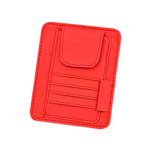 Sac de rangement multifonctionnel pour pare-soleil de-Rouge