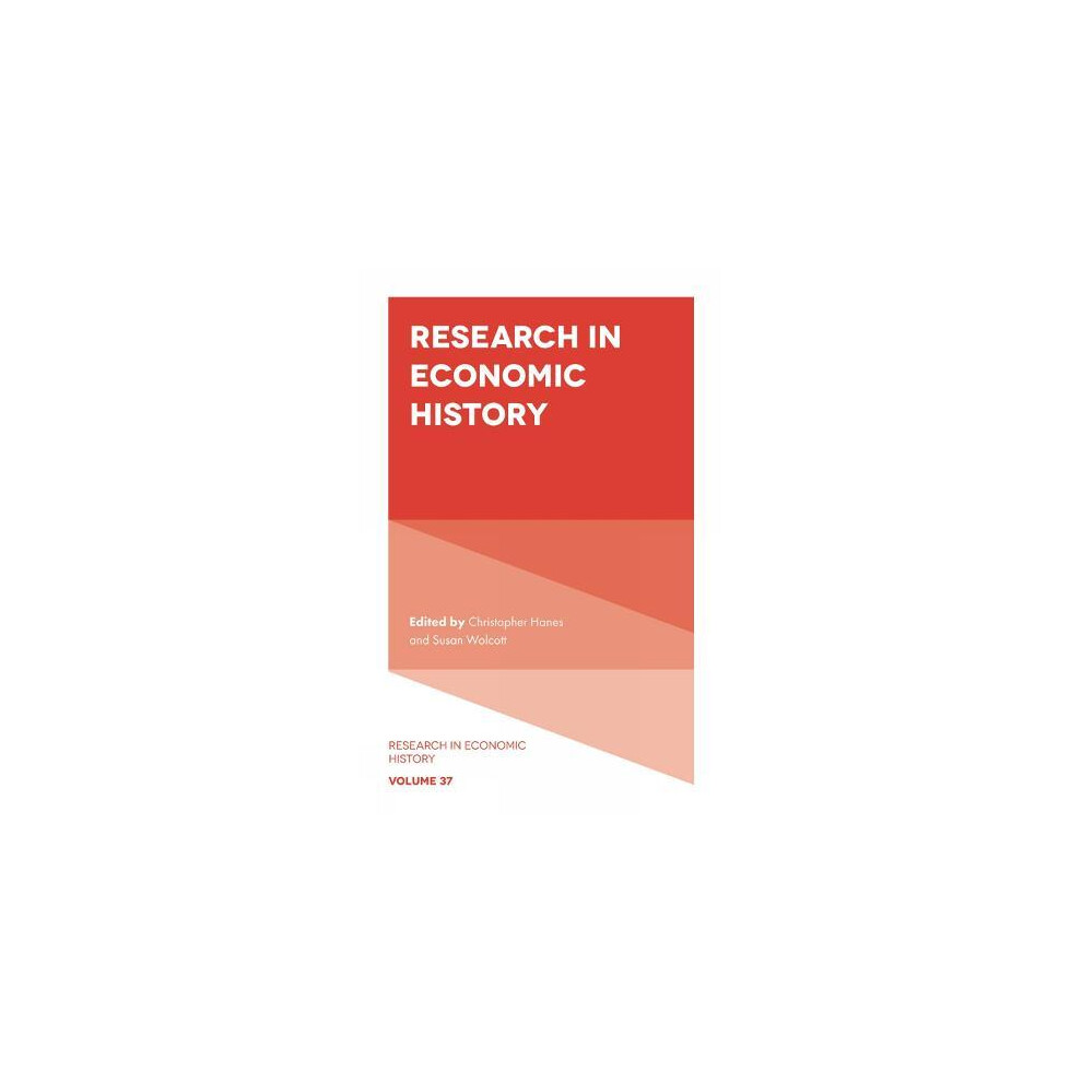Riachristiecollections Research In Economic History Hardcover Book