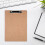 Hardboard Office Clipboards A 4 Letter Size Clipboard with Low 5