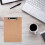 Hardboard Office Clipboards A 4 Letter Size Clipboard with Low 4
