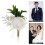 Boutonnière Para Novio Artificial Accesorios De 7