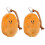 8 Pièces Pomme De Pendentif - Sac - 1