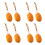 8 Pièces Pomme De Pendentif - Sac - 8
