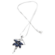 Pendentif Danseuse De Ballet En Violet Ballerine