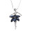 Pendentif Danseuse De Ballet En Violet Ballerine 3