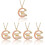 5 Pièces De Pendentif En Pour 7