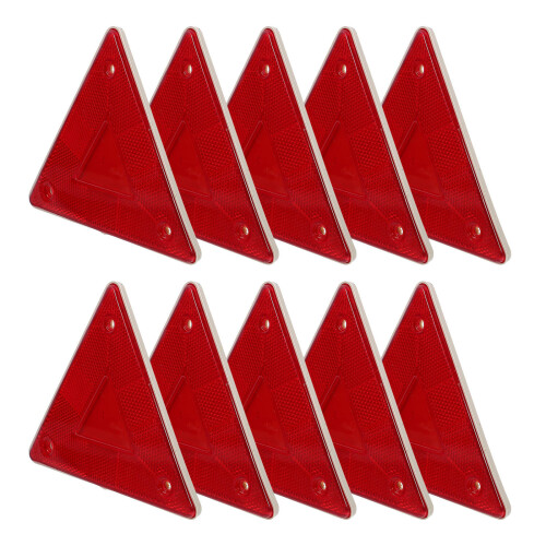10 Pièces Triangle Urgence