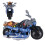 Mini Alloy Pull Back Motorcycle Toy for Kids, Blue, 3+ 14