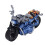 Mini Alloy Pull Back Motorcycle Toy for Kids, Blue, 3+ 5