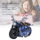 Mini Alloy Pull Back Motorcycle Toy for Kids, Blue, 3+ 11