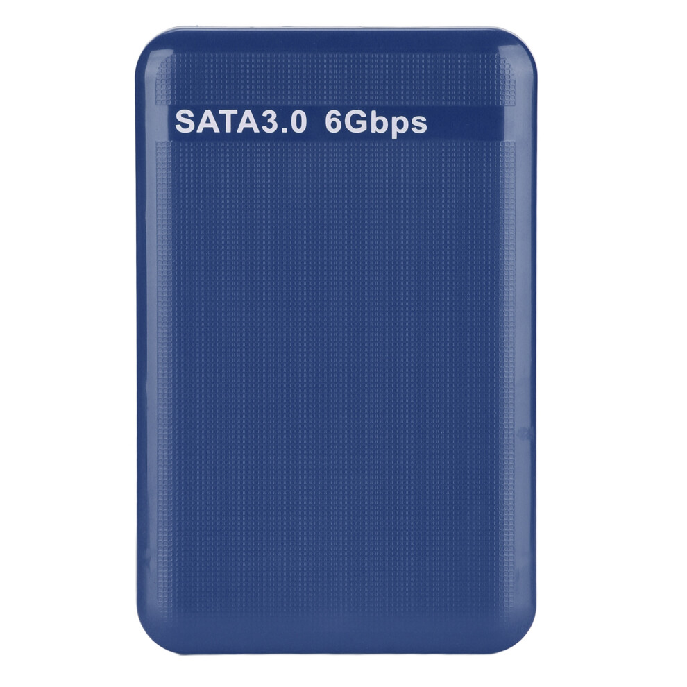 2.5In Usb 3.0 External Hdd Enclosure 3Tb Sata Ssd Case Blue 4621357377230