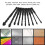 10PCS Masonry Drill Bits Set, Carbide, 5mm-12mm, Hex Shank 12