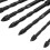 10PCS Masonry Drill Bits Set, Carbide, 5mm-12mm, Hex Shank 6