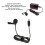Type C Lavalier Microphone for Insta360 ONE X2 - Omnidirectional, Noise Cancelling 4